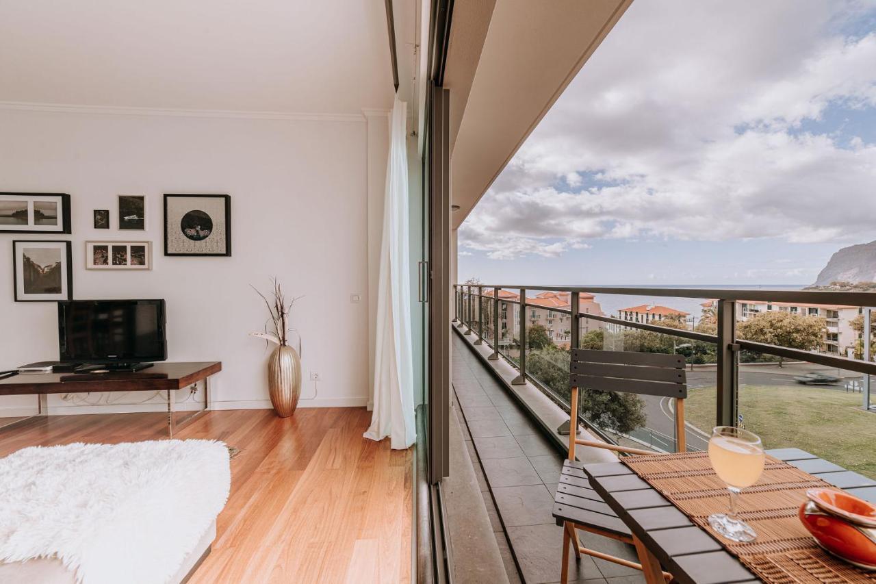 Appartamento Cozy T2 With Ocean View Funchal  Esterno foto